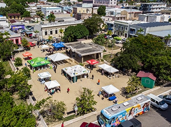 Plaza activation